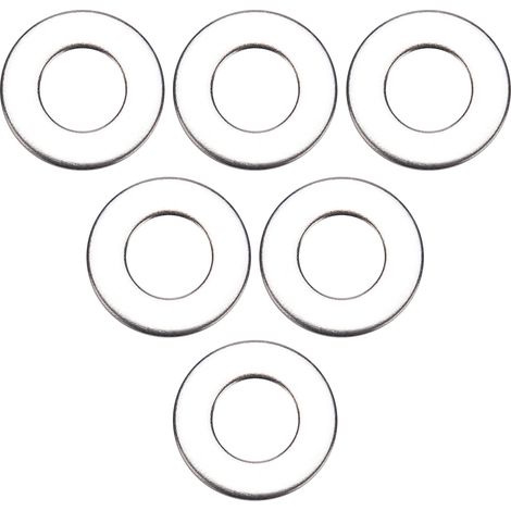 Kit de 110 rondelles plates en acier inoxydable, norme impériale, avec boîte. (1/5)