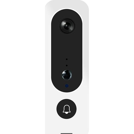 Caméra de sécurité sans Fil avec Sonnette vidéo Tuya HD 1080P WiFi Smart Video Doorbell Caméra PIR Night Vision Interphone Sonnette Carillon for La Sécurité À Domicile Installation Facile (1/5)