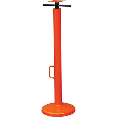 Vérin stabilisateur 22700 kg plaque d'appuie 125 x 125 mm - TJ70