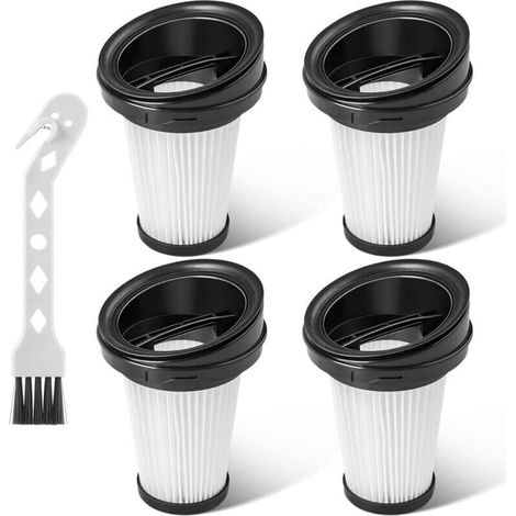 Filtre Aspirateur Balai - ZR005202 - Compatible Rowenta X-Pert Easy 160 - Haute Filtration Maille Fine - Lot de 4 (1/5)