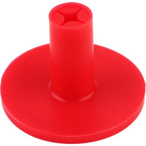1 Support de tee, base ronde stable, caoutchouc durable, pour practice et tapis d'entraînement, golfeurs (1/5)