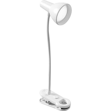 LED Desk Lamp Eye Protection Study Folding Bedside Reading Lamp for Bedroom Clip USB Version (1/5)