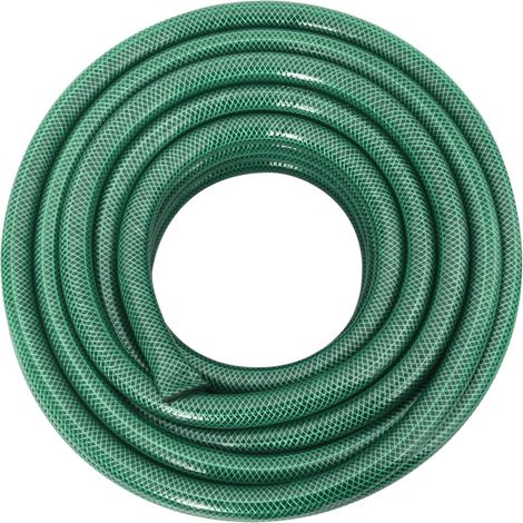 Tuyau d'arrosage vert 0,75" 10 m PVC