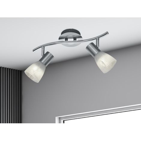 Modischer 12W LED Spot Strahler Keller Nickel matt Licht Lampe TRIO 871010207 (1/5)