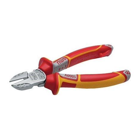 NWS Pince coupante professionnelle rouge jaune 145 mm