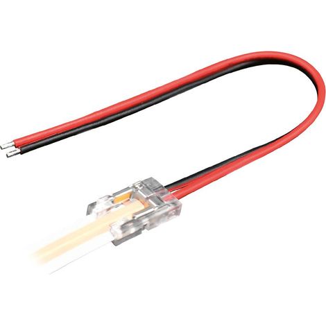 Strip Anschluss 8mm 2Pin für einfarbige COB LED-Streifen IP20 DC24V/3,5A (1/2)