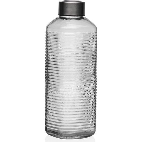 Versa Bottiglia Vetro D 8,3 Cm H 23,5 Cm 1.000 Ml Trasparente