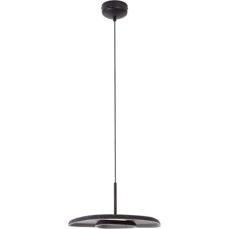 Lampada a sospensione Maxlight Deux LED 5W nero/grigio (1/5)