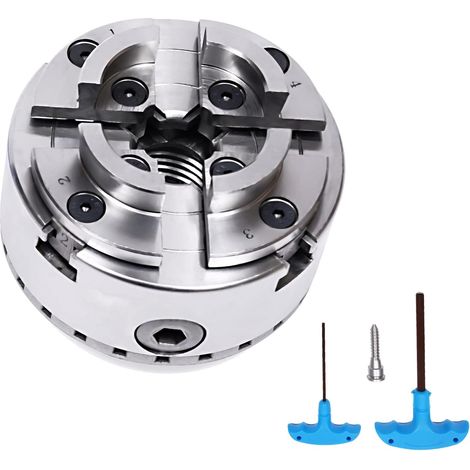 4-Backen Selbstzentrierendes Spannfutter Backenfutter Drechselfutter M33 FüR Drechselbank Drechselmesser Zentral Einstellbares PräZisionsfutter Drechselbank ZubehöR