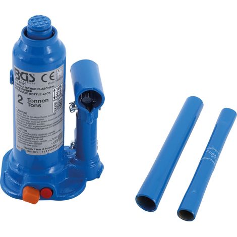 Gato hidráulico bgs technic 2 toneladas acero resistente (1/4)