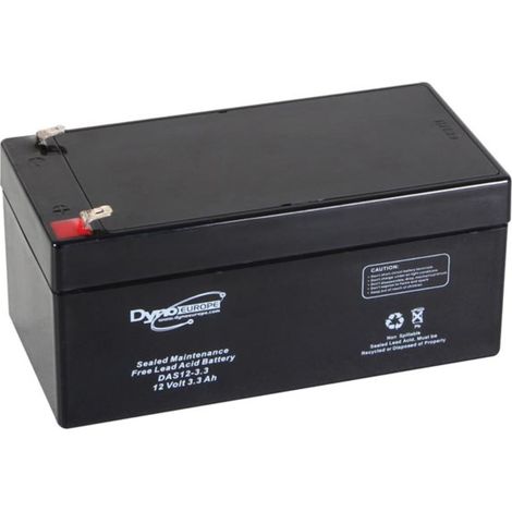 Dyno Europe BLEIAKKU - 12 V - 3.3 Ah - 133.5 x 67 x 67 mm