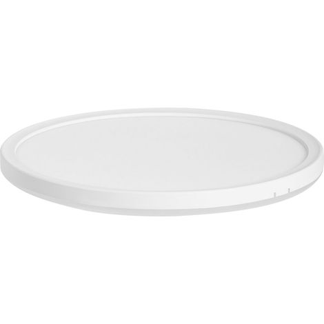 Plafoniera LED Rotonda a Pannello con Telecomando Bianca 42 cm Velora (1/5)