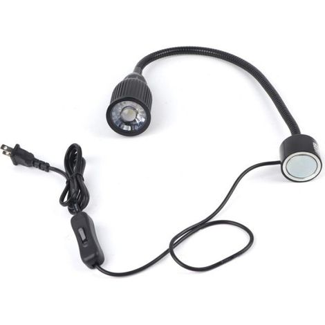 Lampe De Travail - LED 12 W - Flexible 38 Cm - Avec Aimant - IP44 - Pour Atelier Et Réparation - 1 Pièce (1/5)