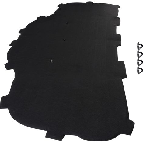Haubendämmung for Audi Q5 II FYB 2.0 TDI/TFSI e 80A863825 Matte Kit