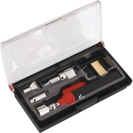 Sealey Premier Micro Butane Torch Kit 7pc AK2953