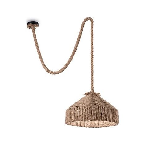 Ideal Lux Canapa - 1 Light Dome Deckenanhänger Braun, E27 (1/2)