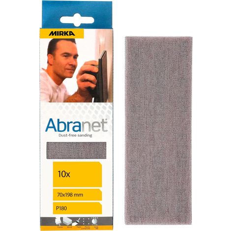 Bande abrasive 70x198 mm grain P180 autoagrippant 10 pcs (1/5)