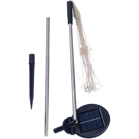 Dekorative Solar-Gartenleuchte in Feuerwerksform, ideal für Blumen und Gärten, Wege und den Hof.
