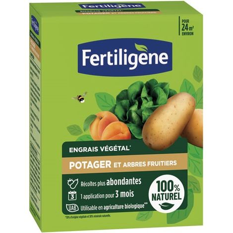 FERTILIGENE - Engrais potager arbres fruitiers UAB 1.2kg