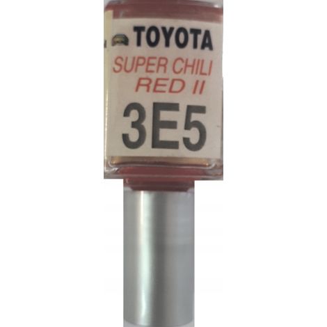 Peinture de retouche Toyota 3E5 rouge piment super chili II (1/5)