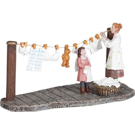 Luville Village de Noël miniature Multicolores H7xl6xL13cm