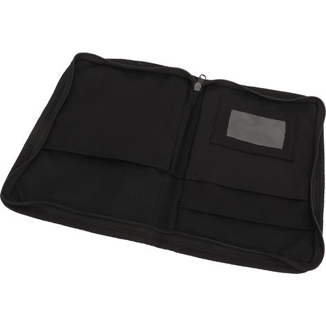 Organisateur de boîte à gants de voiture, 6 poches, multifonctionnel, fermeture éclair, porte-documents portable et universel pour voiture (1/5)