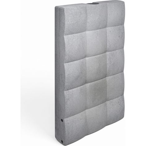 Garantia – Récupérateur d'eau de pluie enterré 465L – Longueur 118.8 cm – Hauteur 190.6 cm – Largeur 30 cm – Plastique 100% recyclé