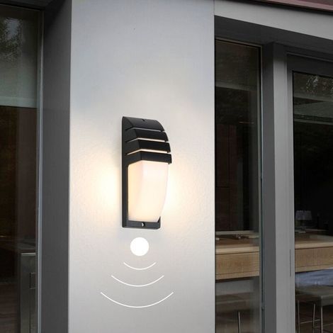 9-W-LED-Wandleuchte, moderne, schlichte Wandleuchte, weiße Induktionslampe, wasserdichtes Nachtlicht für Garten, Balkon, Terrasse, Flur, Patio, Außenwand (1/5)