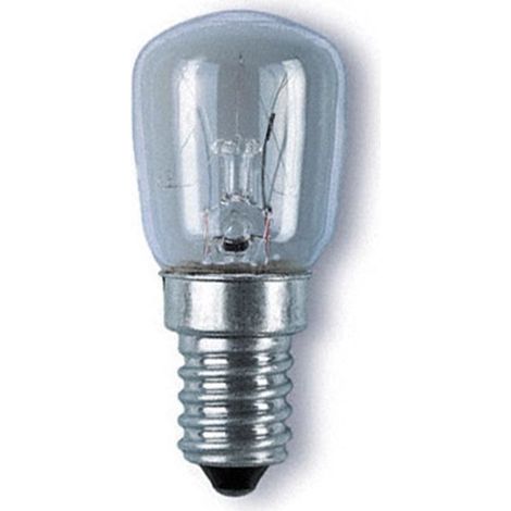 Ampoule Miniature - E14 - 25W - 25x70 mm - Blanc chaud (incandescence)
