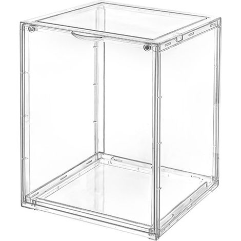 Boîte de Protection Magnétique pour Figurines - Vitrine Anti-Poussière Grande Capacité pour Collections et Statuettes (1/5)