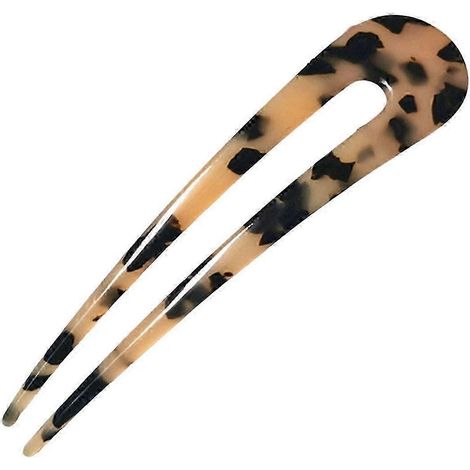 1/3 épingles à cheveux style français, grandes tiges en forme de U, pour coiffures polyvalentes et créations DIY, en acétate-E (1/5)