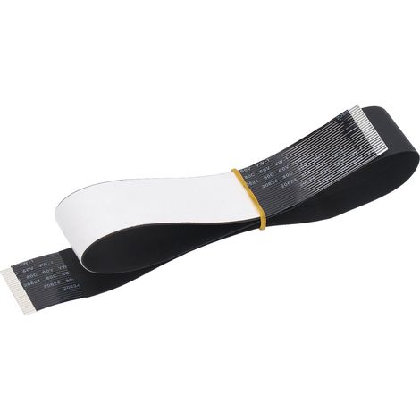 Lot de 2 câbles plats flexibles FPC 24 broches, 420 mm de longueur, avec adhésif au dos, pour imprimante 3D (1/5)