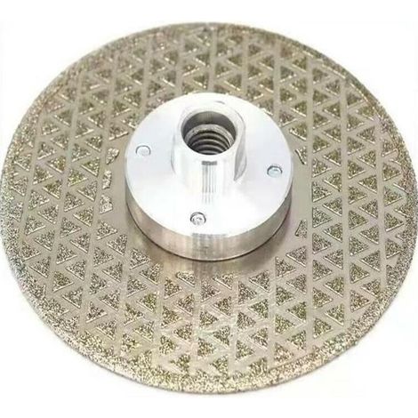 royaluxe -Disque Diamant 125mm Lame de Scie Électroplaqué pour Coupe et Meulage Pierre Granit Marbre Tuile (1/4)