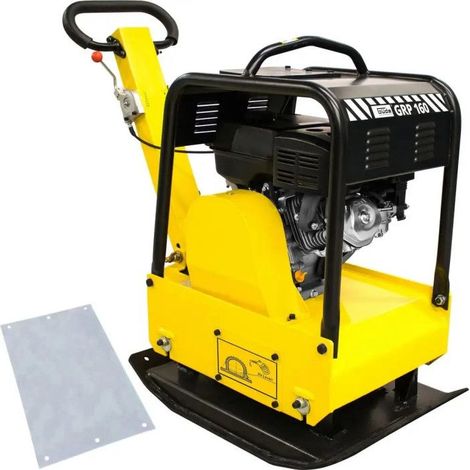 Güde – Plaque vibrante 180,2 kg – Moteur 4 temps 6,5 kW – Vitesse 22 m/min – Compacteur pour terrains accidentés