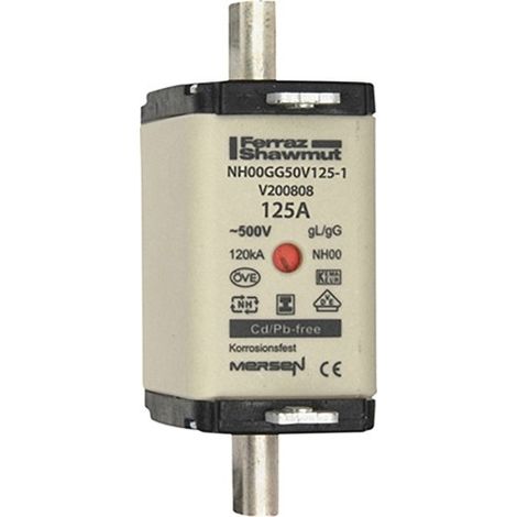 Mersen NH-Sicherungseinsatz SG NH00GG50V125-1