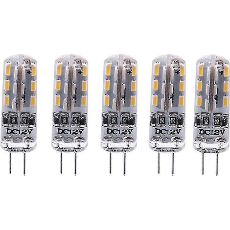 Lot de 5 ampoules LED G4 12 V (1/3)