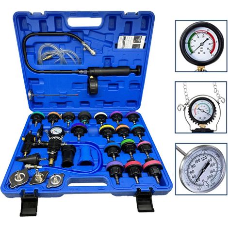 Un outil tout-en-un pour test de pression, remplissage sous vide, systèmes de refroidissement auto, diagnostic en atelier (1/5)