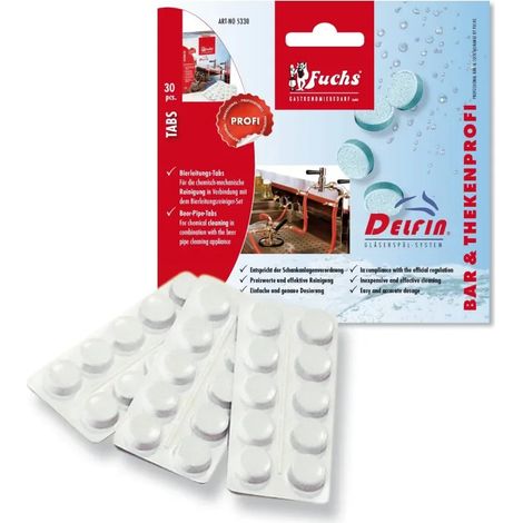 Producto de limpieza, pastillas de limpieza - DELFIN, 30 piezas (1/2)
