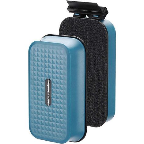 Brosse magnétique flottante pour aquarium, grattoir à algues pour vitres et autres surfaces. Outil de nettoyage pour aquarium. (1/5)