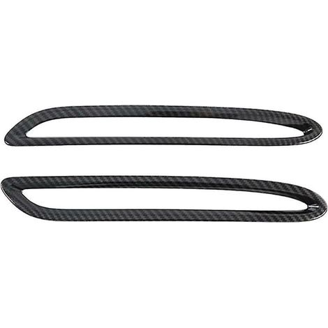 Pour 200 X247 2020 Garniture décorative de cache de feu antibrouillard arrière en fibre de carbone-- (1/5)