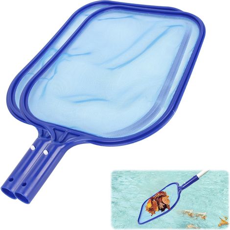 2 Pack Whirlpools Feinmaschig Rake Netz pour Teich, Algen et Bestway piscine, Algenkescher Nylon Netz (Stangen sind non (1/5)