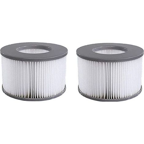 Lot de 2 cartouches filtrantes spa pour MSpa 2020, filtre pour spa gonflable et piscine (1/5)