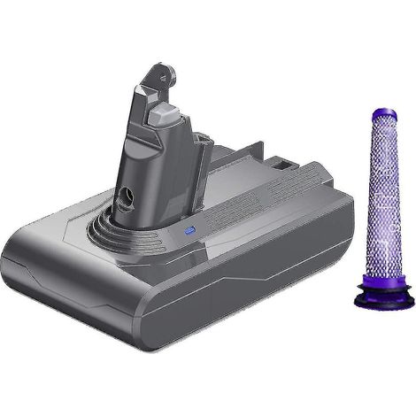 Compatibile con le batterie Dyson V6 21.6V DC62, aspirapolvere senza filo, compatibile con V6 Sv04 Sv03 Dc58 Dc59 Dc61 Dc74 (1/5)