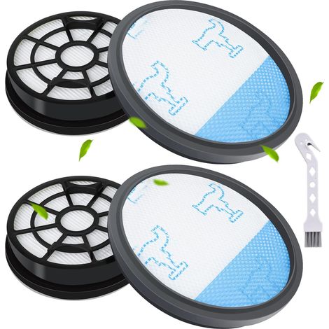 2 Pièces Filtre HEPA pour Aspirateur Rowenta Swift Power Cyclonic RO29xx Filtres Accessoire RO2910EA RO2913EA RO2915EA RO2932EA RO2933EA RO2957EA RO2981EA Accessoires, Remplacer ZR904301 (1/2)