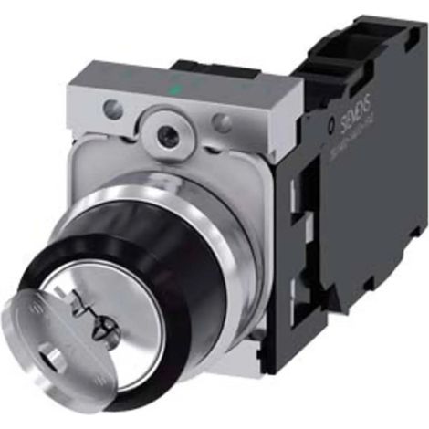 [NEUWERTIG] B-Ware Siemens Sirius Act Schlüsselschalter Schlüsselwahlschalter Sb30 Metall 22 Mm