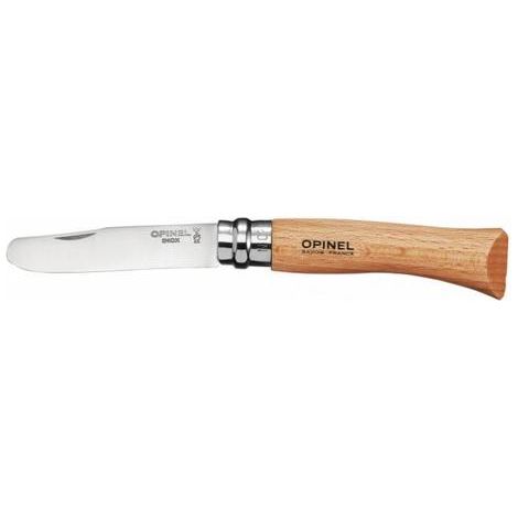 Couteau Virobloc Inox N° 7 P. Ta Ton.Rosso Opinel