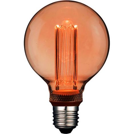 Ampoule LED G95 Dekorative Globe E27 4 W 200 Lm 1800 K Warmweiß Ø95 x 145 mm