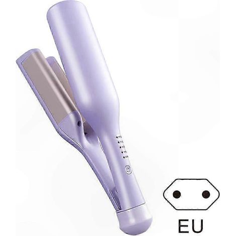 Cintre à vagues 32mm pour coiffure ondulée style français, fer à friser en V, boucles naturelles et volumineuses, outil de styling professionnel pour cheveux (1/5)