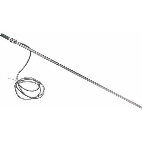 Sdmo – Piquet de terre galvanisé 1m pour liaison masse groupe électrogène – Câble 2m 10mm² inclus – Conforme normes françaises – RPQ