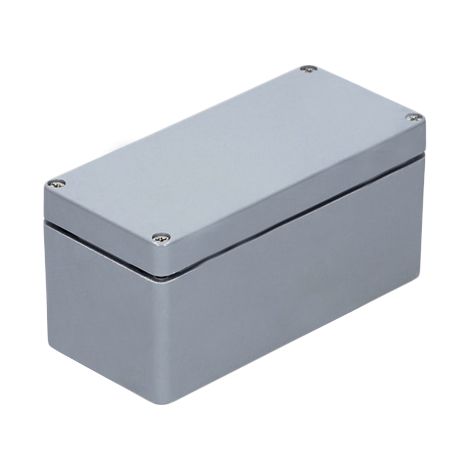 Boîtier RS PRO en PET, 160 x 75 x 75mm, Gris IP66 ( Prix pour 1 )